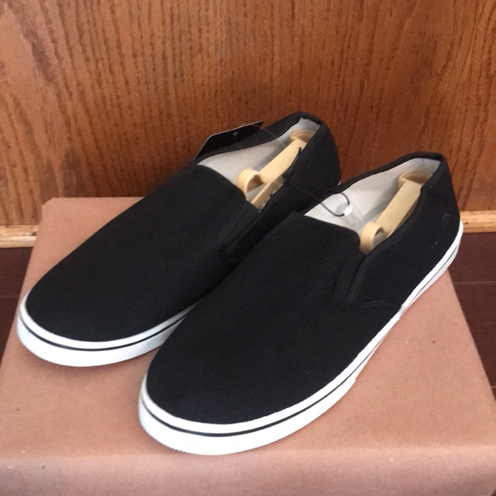“New Arrivals” Brand-nes Men’s ACTIV PRO Slip-On Sneakers In size 11, L Black - Picture 7 of 10